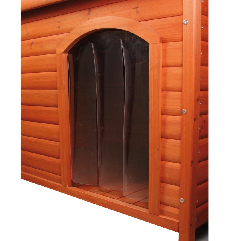 Trixie Vinyl Dog Door Flap, Fits 12 x 16.7-in Wooden Dog House Opening, Replacement Doggie Door Curtain Flap for Wooden Doghouses - Image 2